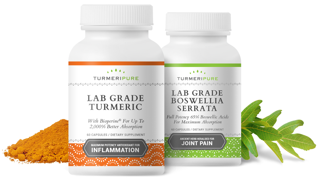 Lab Grade Turmeric & Boswellia Serrata Package